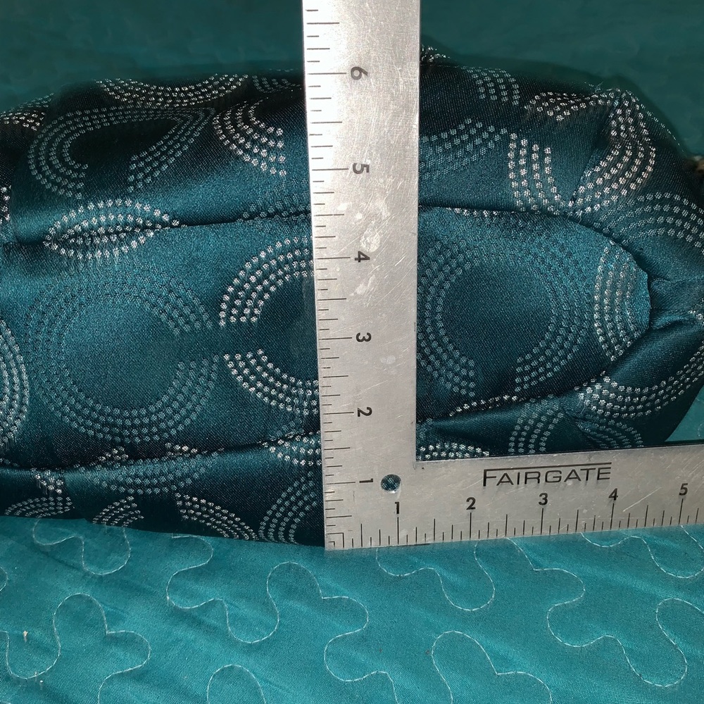 Coach -Teal Bag - Picture 8 of 16